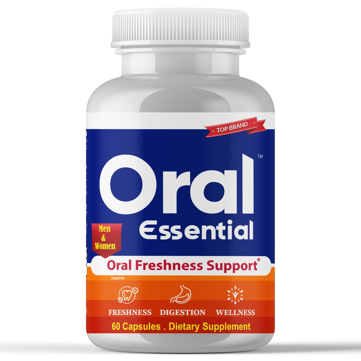 Probiotic Oral Care for Bad Breath - 60 Pills Natural Freshness