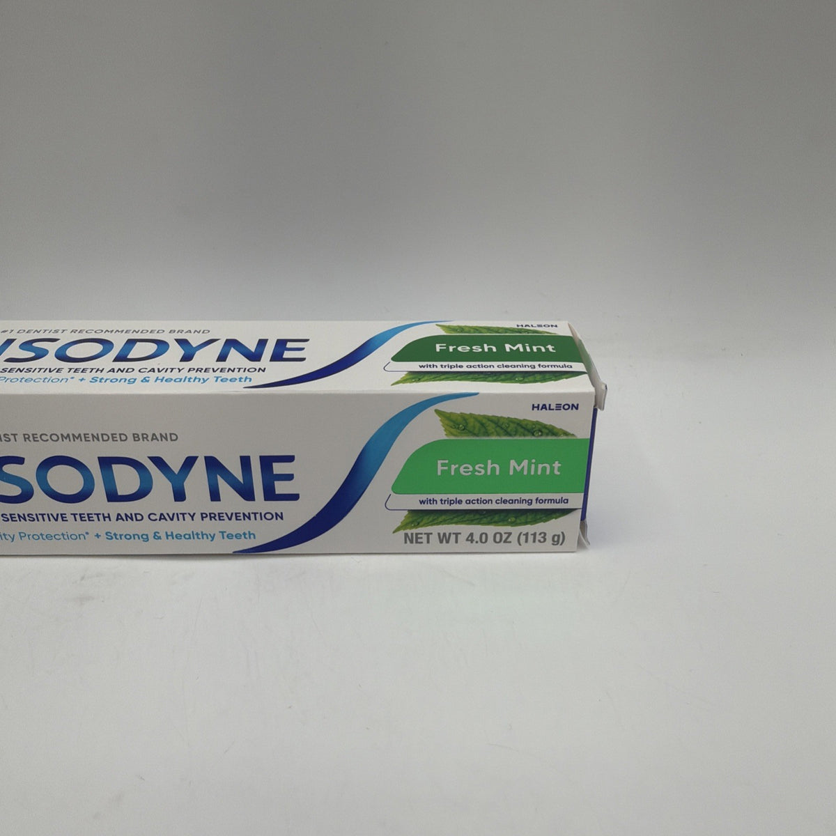 Sensodyne Fresh Mint Toothpaste 4oz - 4 Pack for Sensitive Teeth