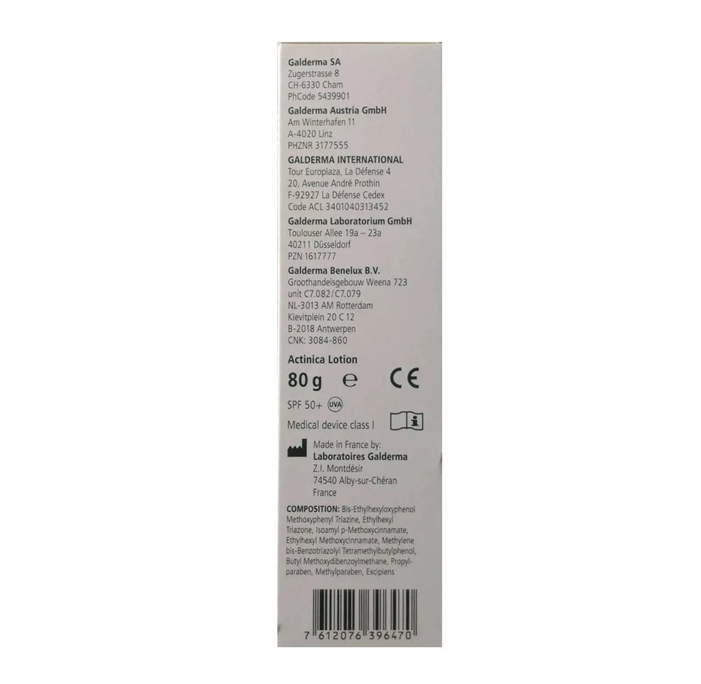 SPF 50+ Sunscreen Lotion for Sensitive Skin 80g Waterproof & Fragrance-Free