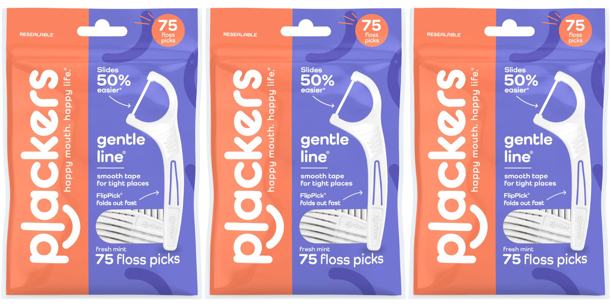 Dental Floss Picks Pack of 225 Fresh Mint Picks for Daily Oral Care