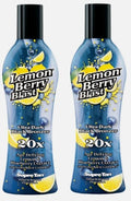 Supre Tan Lemon Berry Blast Ultra Dark Black Bronzer 20X - 8 Oz Pack of 2