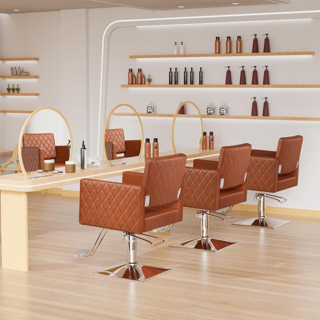 Heavy Duty Hydraulic Barber Chair for Salon & Hair Stylist