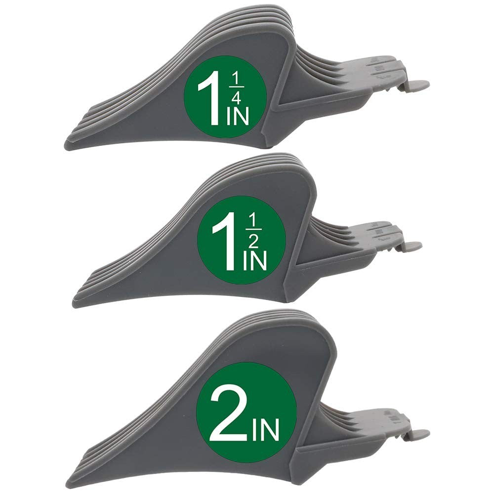 Hair Clipper Comb Guards Set for Wahl - Sizes 10, 12, 16 (1.25-2 Inch) | Compatible with Most Clipper Models
