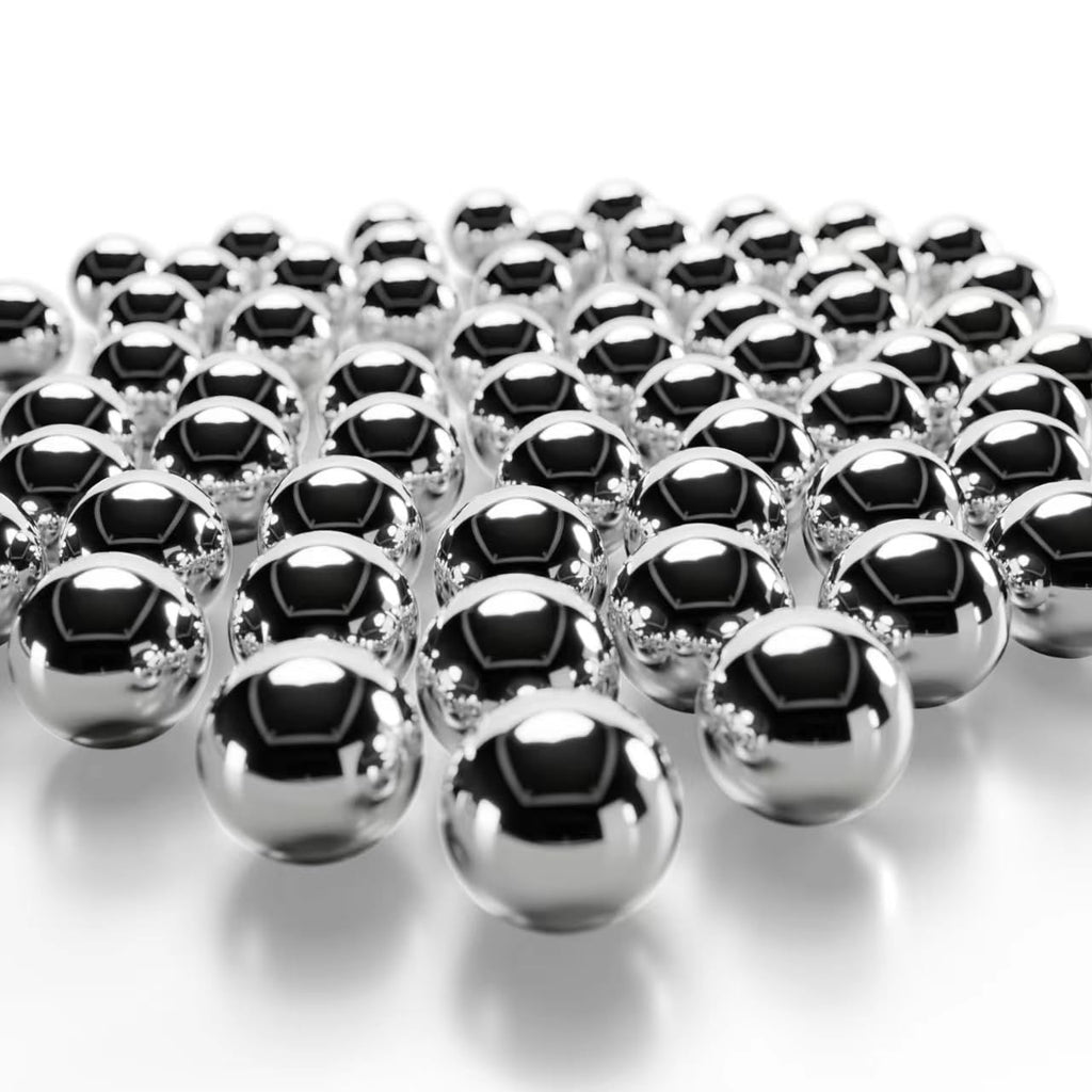 Steel Ball Bearings 1/4 Inch (6.35mm) Precision Steel Balls 1600pcs for Slingshots