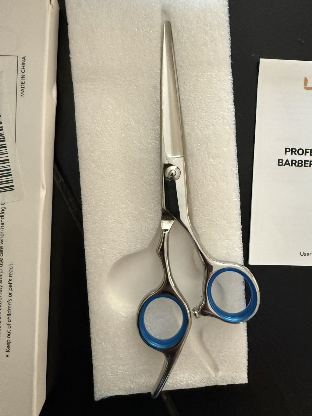 6.5 Inch Professional Hair Cutting Scissors for Barbers and Stylists
