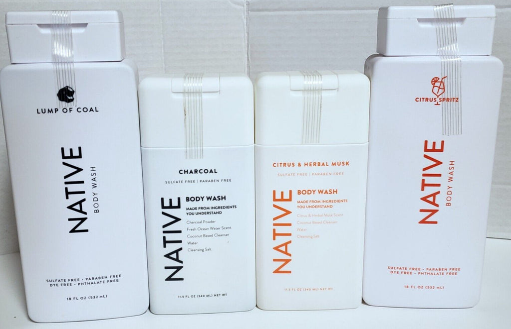 Native Body Wash, Deodorant, Shampoo & Hair Mask Set - 13 Pieces