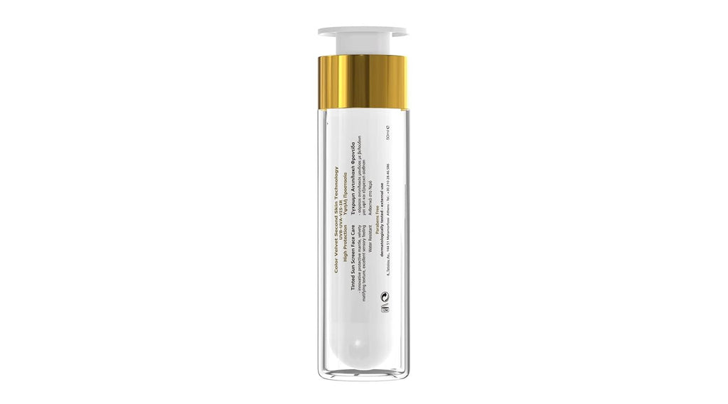 Tinted Face Sunscreen SPF30 with Velvet Finish 50ml - Light & Transparent