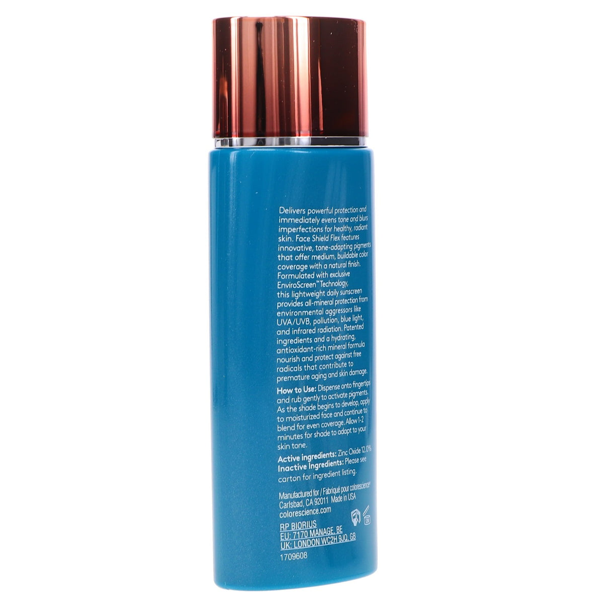 SPF 50 Mineral Sunscreen Face Shield Flex Tan - Water-Resistant, Broad Spectrum