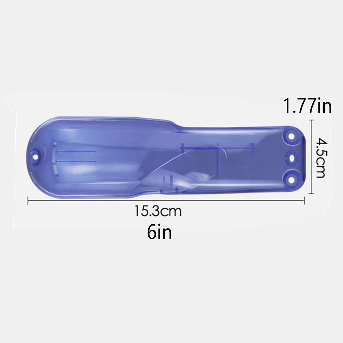 DIY Replacement Back Cover for 8148 Cordless Hair Clipper - Deep Blue