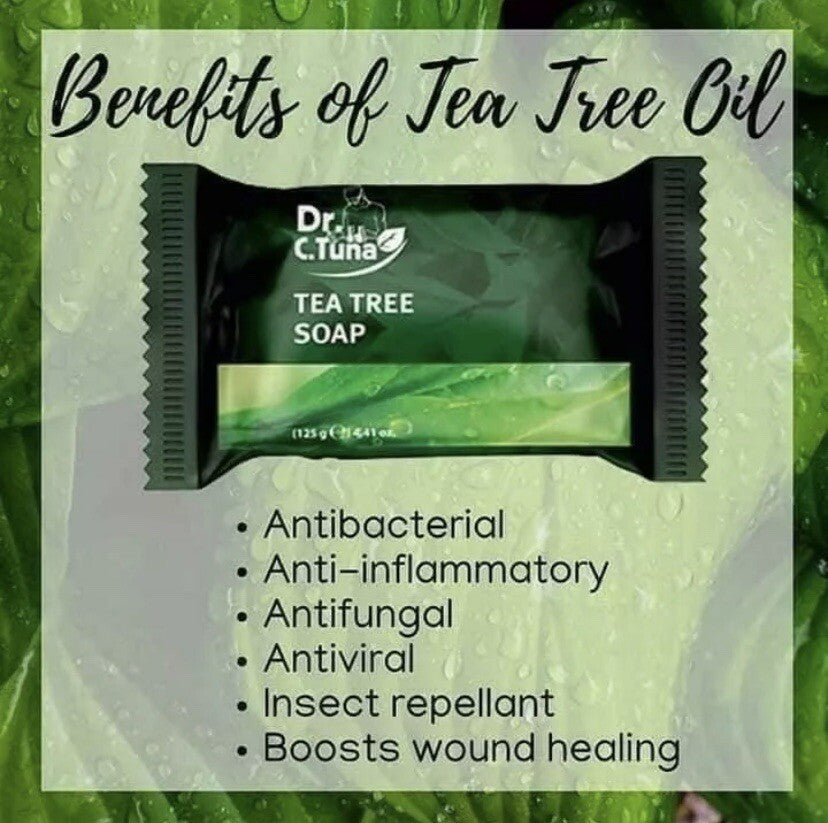 Tea Tree Soap 4.41 oz - Gentle Cleansing for Face & Body