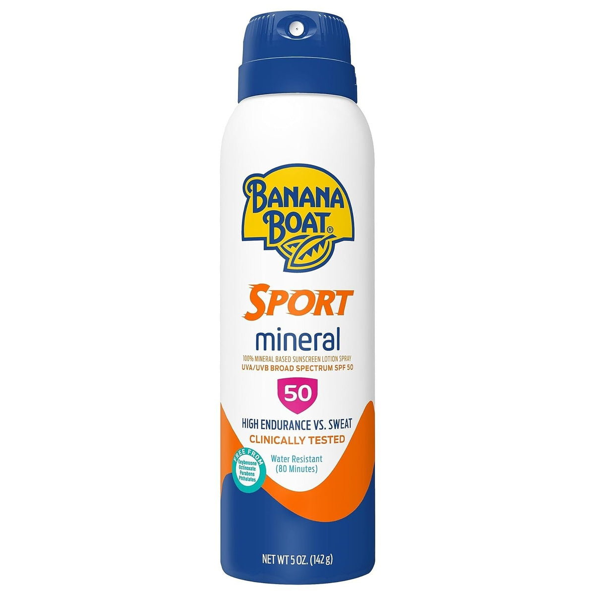 Mineral Water Sweat-Resistant Sunscreen Spray SPF 50 - 5oz