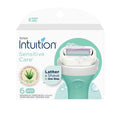 Sensitive Care Razor Blades with Organic Aloe - 6 Cartridges