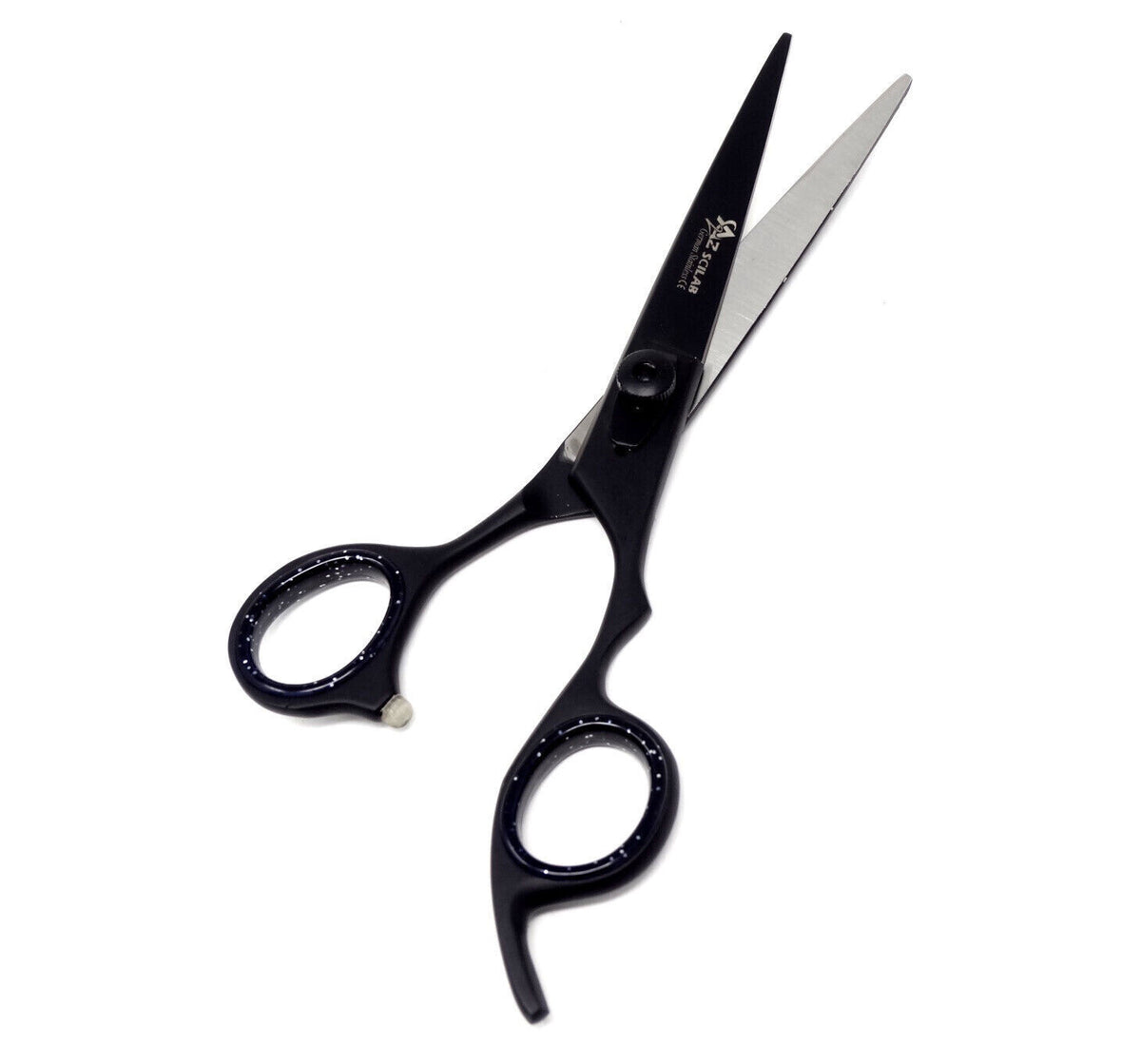 Professional 6.5-Inch Hair Cutting Scissors Shears - Black Titanium Coated