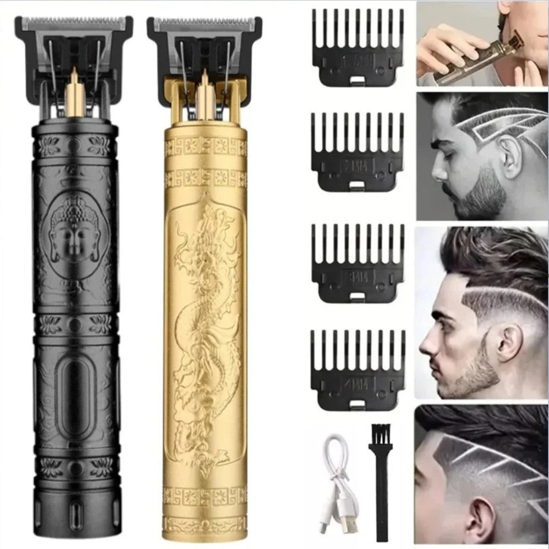 Cordless Professional Hair Clippers for Men with T-Blade & Rechargeable Battery