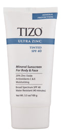 Mineral Sunscreen SPF 40 - Tinted Zinc Face & Body Lotion 100g