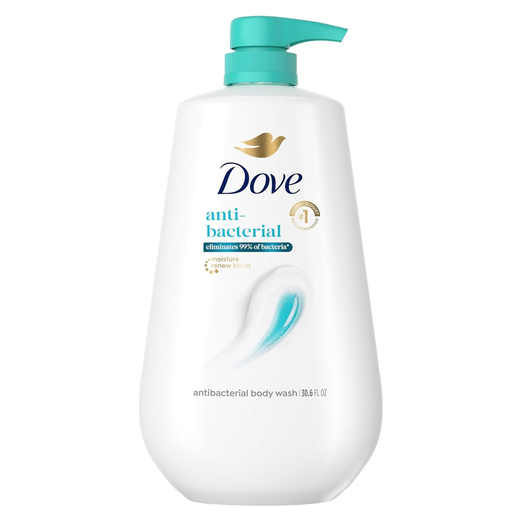 Antibacterial Sulfate-Free Body Wash for All Skin Types – 30.6 oz Pump
