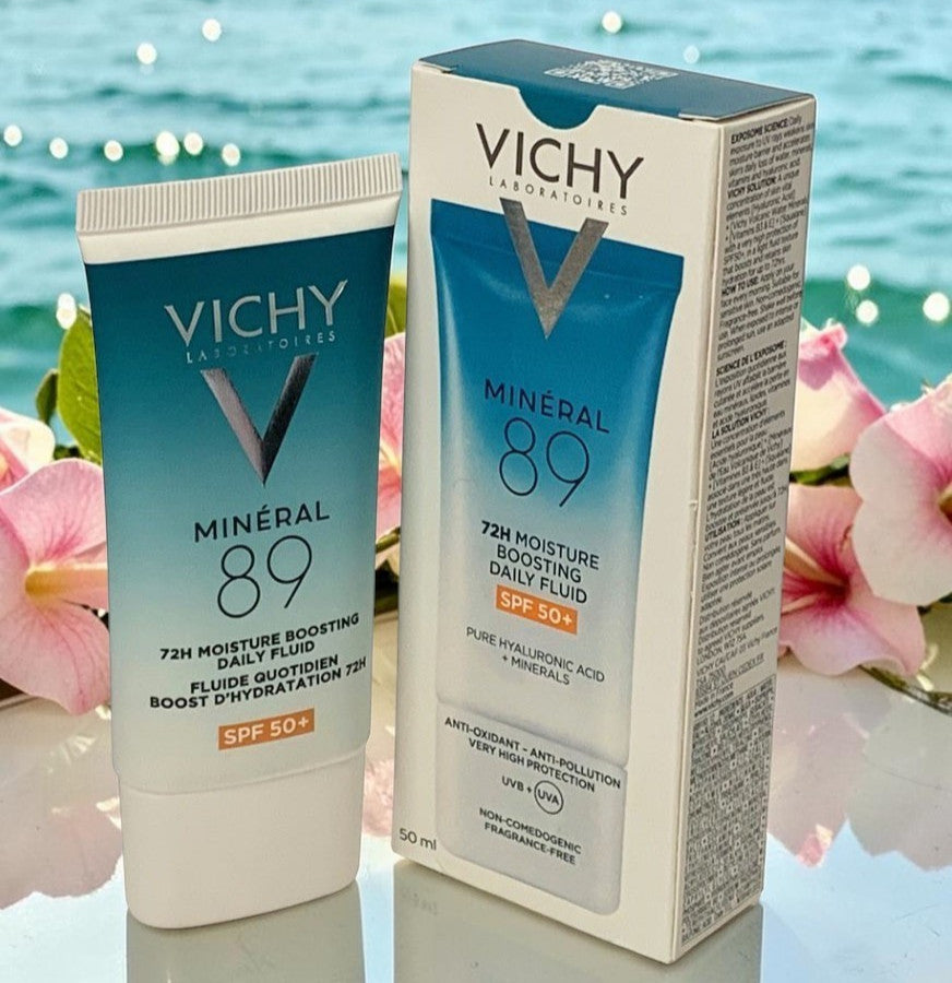 Vichy Mineral 89 SPF50+ Daily Moisturizer with Hyaluronic Acid 50ml