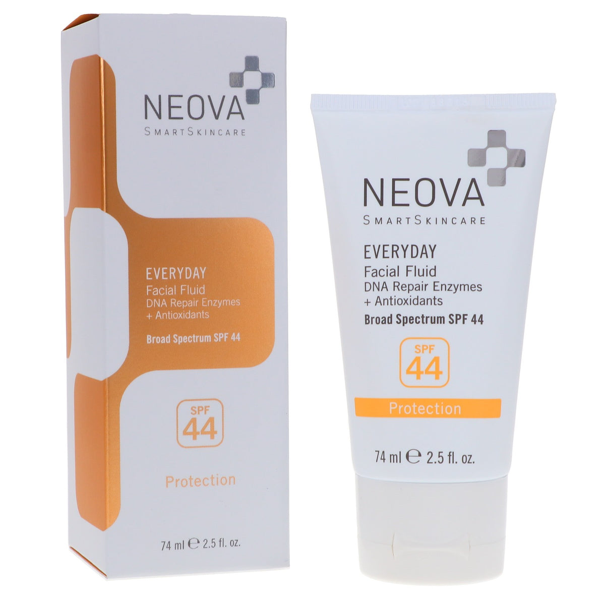 SPF 44 Sunscreen with DNA Repair Enzymes - 2.5 oz Moisturizing Sun Protection