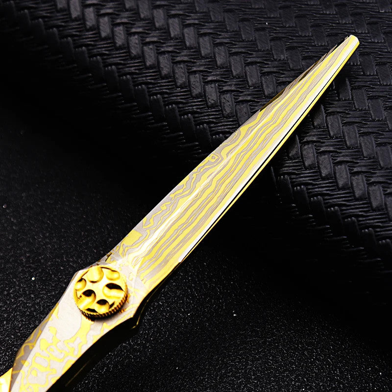 Professional Damascus Hairdressing Thinning & Cutting Scissors 6 Inch