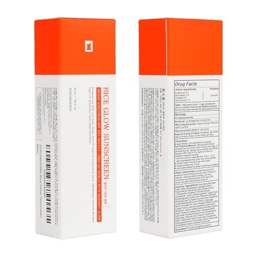 SPF50+ Broad Spectrum Sunscreen with Hydrating Rice Bran & Hyaluronic Acid - No White Cast