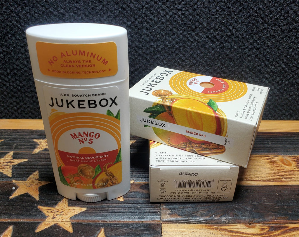 Jukebox Mango No. 5 Body Soap & Deodorant Set – Natural Fragrance for Women