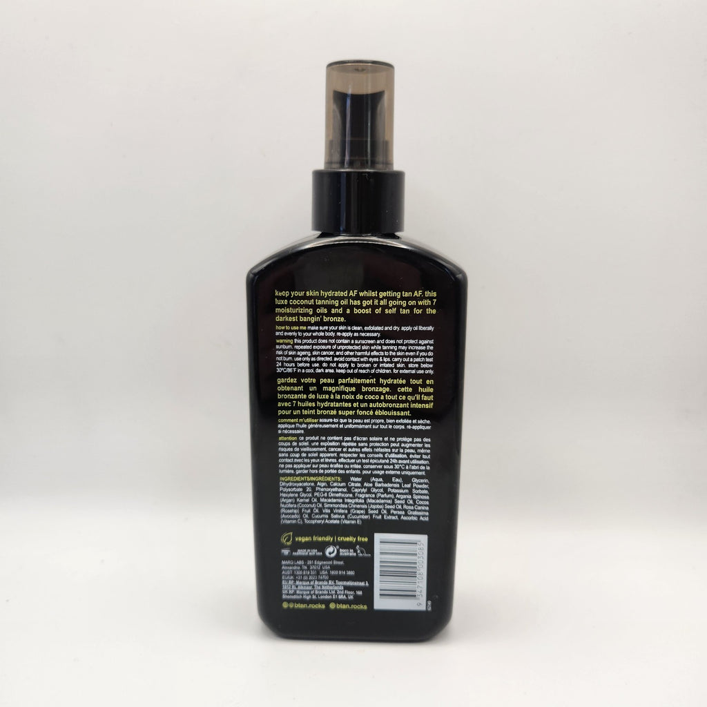 Unisex Dry Tanning Oil - 8 Oz Skin Enhancer & Tanning