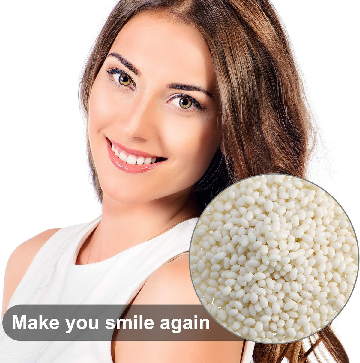 Tooth Repair Kit Moldable Beads for Dental Replacement & Fixing