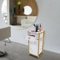 Hair Tool Rack with Drawer and Storage Cabinet for Barber Shop