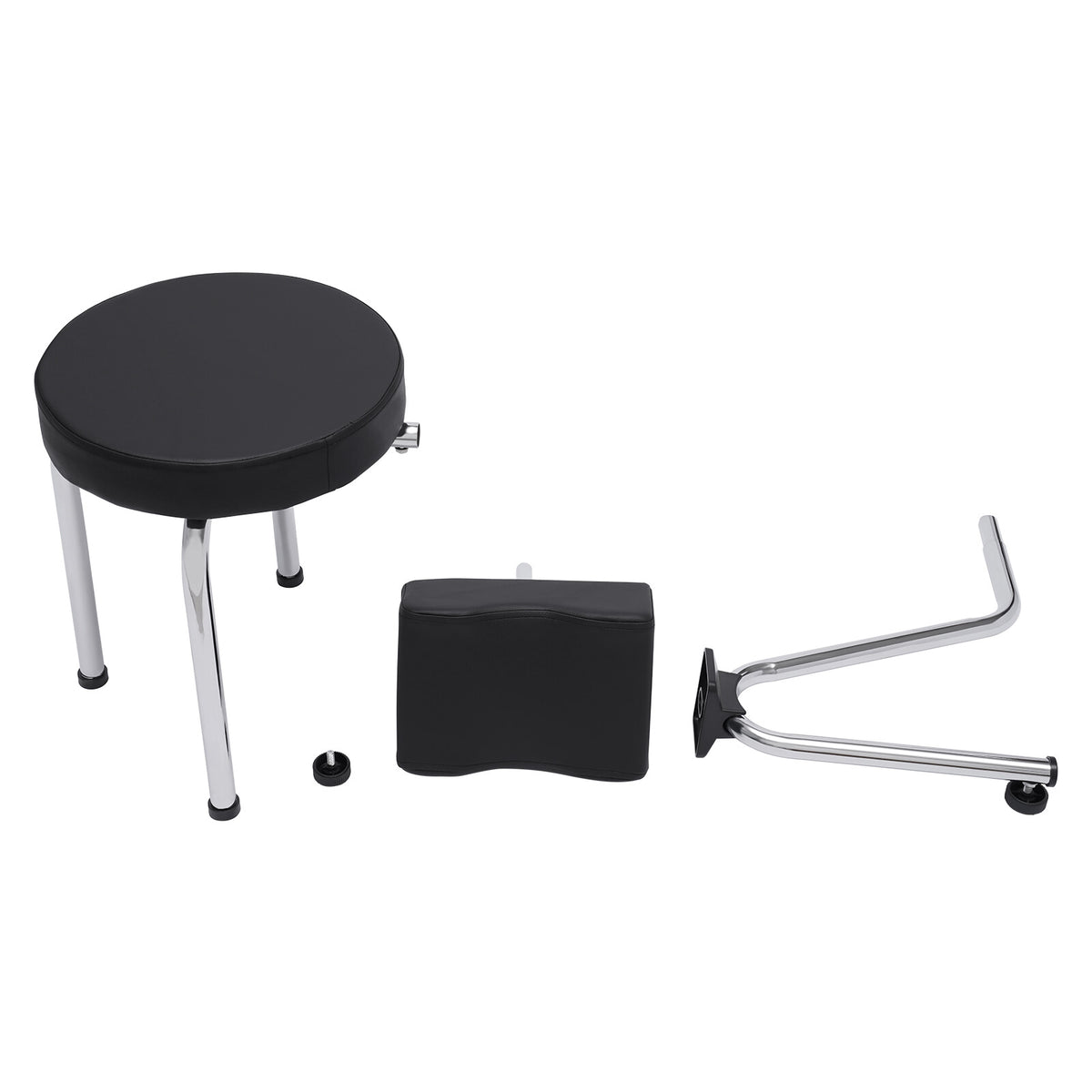 Adjustable Pedicure Stool Foot Rest Chair for Salon Spa