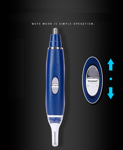 Electric Nose Ear Hair Trimmer 3-in-1 Waterproof Beard & Eyebrow Remover