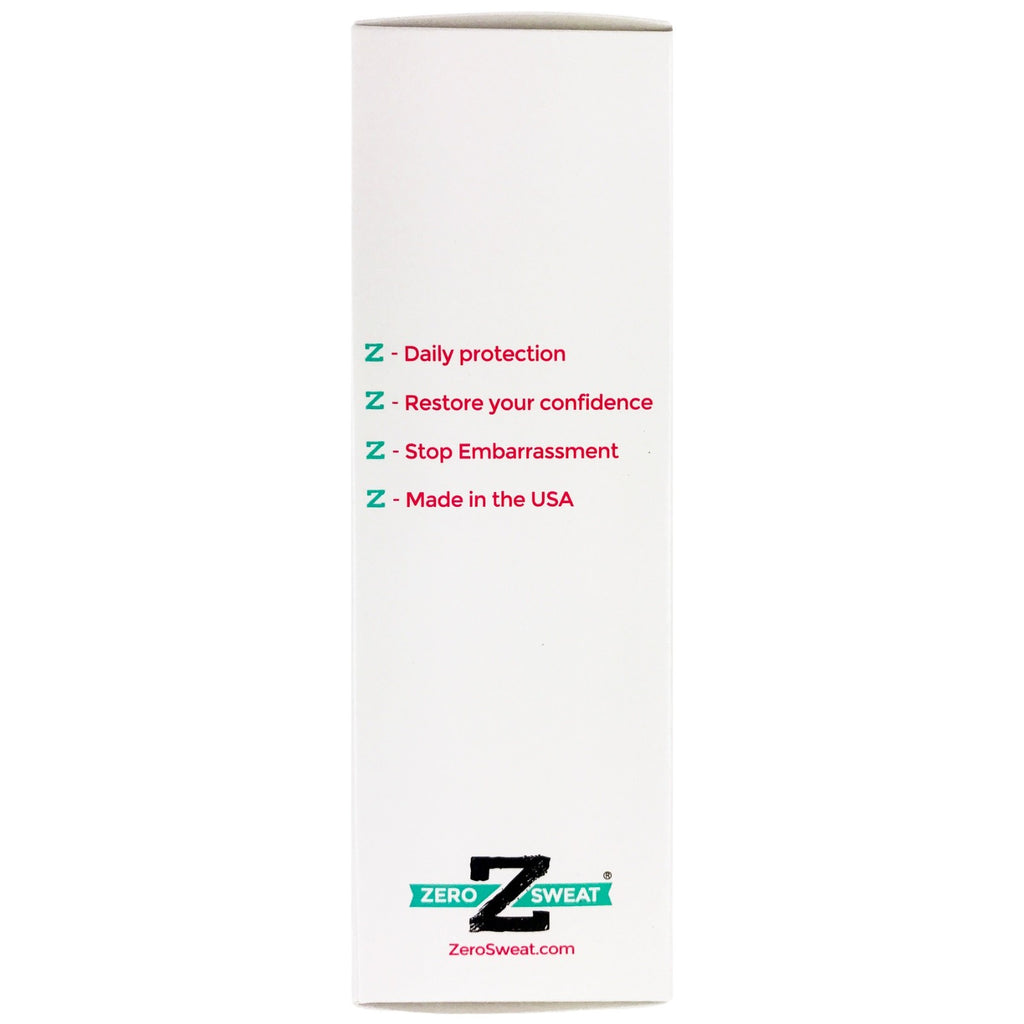 ZeroSweat Clinical Strength Antiperspirant Lotion for Excessive Sweating
