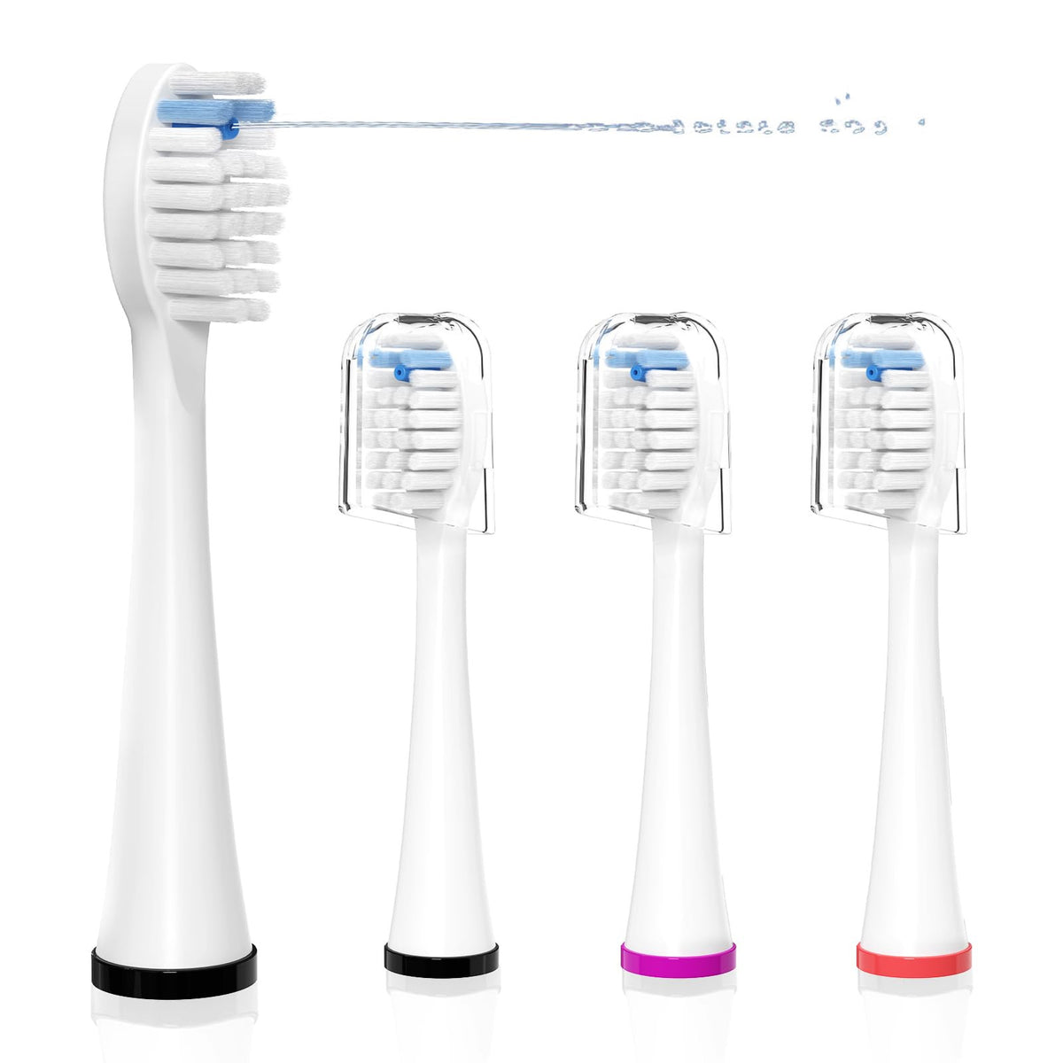 Replacement Brush Heads for Waterpik Sonic-Fusion Toothbrush Set - 3 Pack