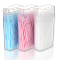500Pcs Double Head Dental Floss Interdental Brush Picks - Oral Care