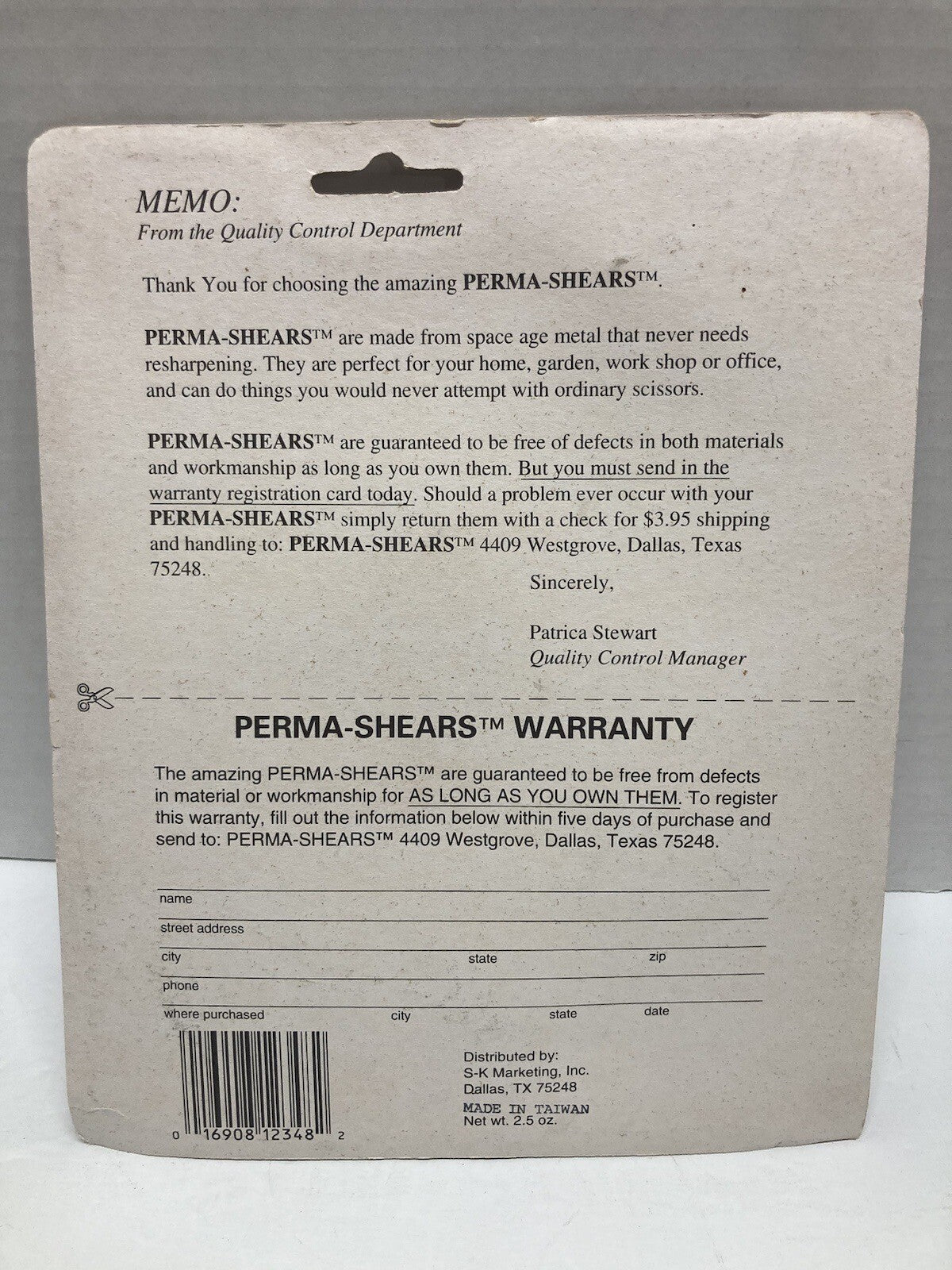 Perma Shears Space Age Metal Handheld Cutting Shears - Durable & Precision