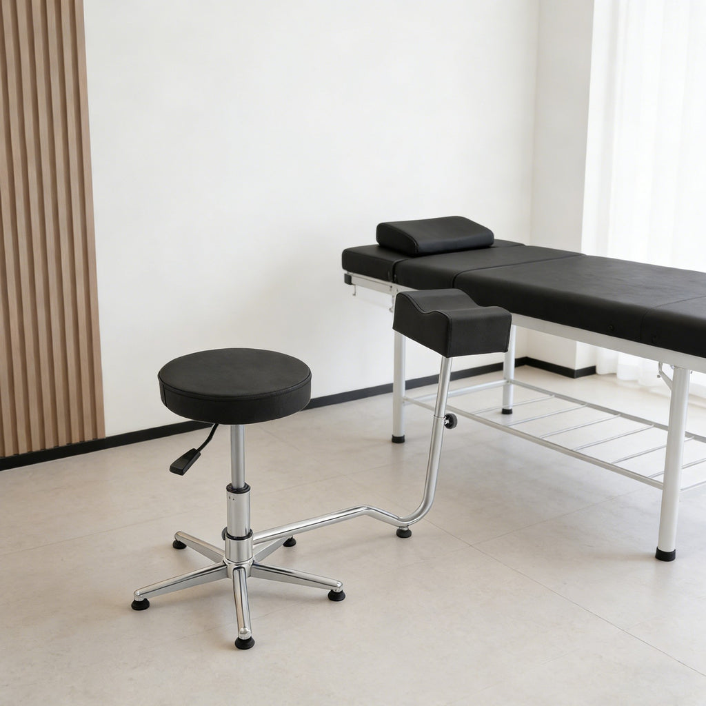 Adjustable Pedicure & Manicure Footrest Stool for Nail Techs & Home Use