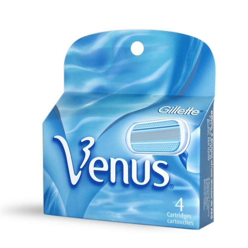 Gillette Venus Refill Razor Blades - 4 Count, Women’s Shaving Cartridges