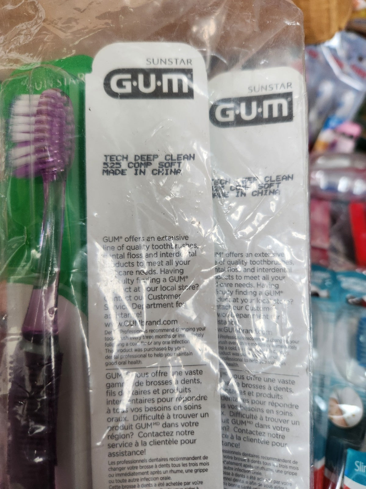 GUM Technique Deep Clean 525 Soft Toothbrush 12-Pack - Oral Care