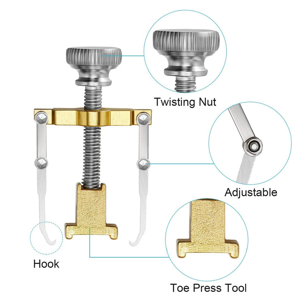 Ingrown Toe Nail Corrector Tool - Toenail Lifter & Fixer for Paronychia