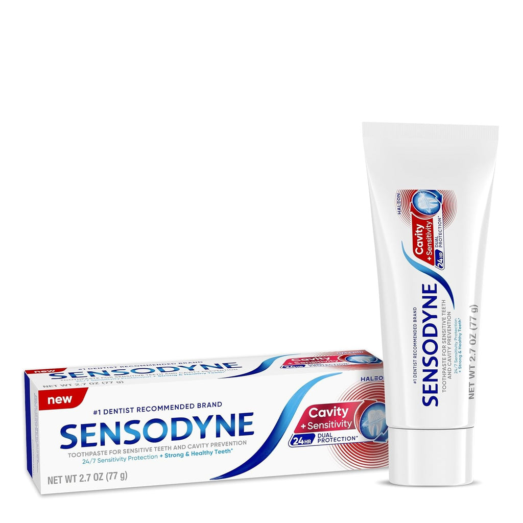 Sensodyne Cavity and Sensitivity Toothpaste 2.7 oz - Dual Protection