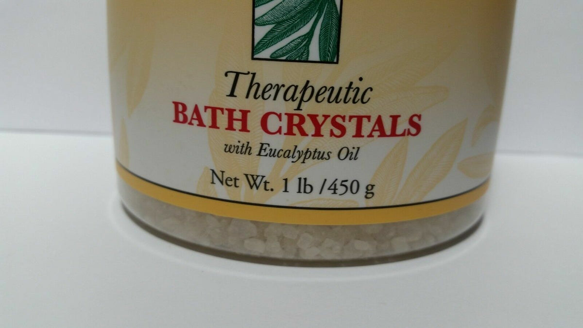 Burt's Bees Therapeutic Bath Crystals with Eucalyptus Oil 1lb, Discontinued