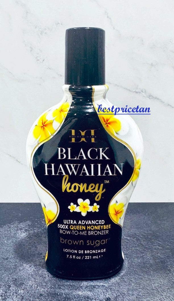 Black Bronzer Tanning Lotion with Hawaiian Extracts 7.5oz - Ultra Dark