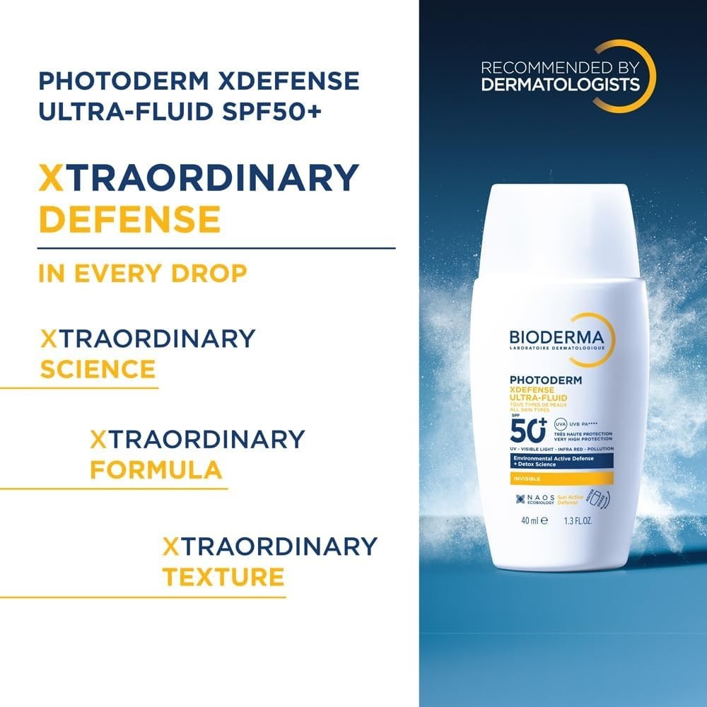 SPF 50+ Invisible Sunscreen Ultra-Fluid Sunscreen for Face & Body