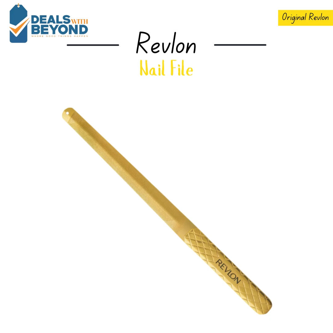 Revlon Gold Series Nail File Titanium Coated 100% Original