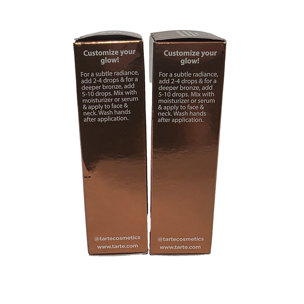 Self Tanning Drops - Gradual Sunless Tan for Face & Body, 2 Pack 1oz