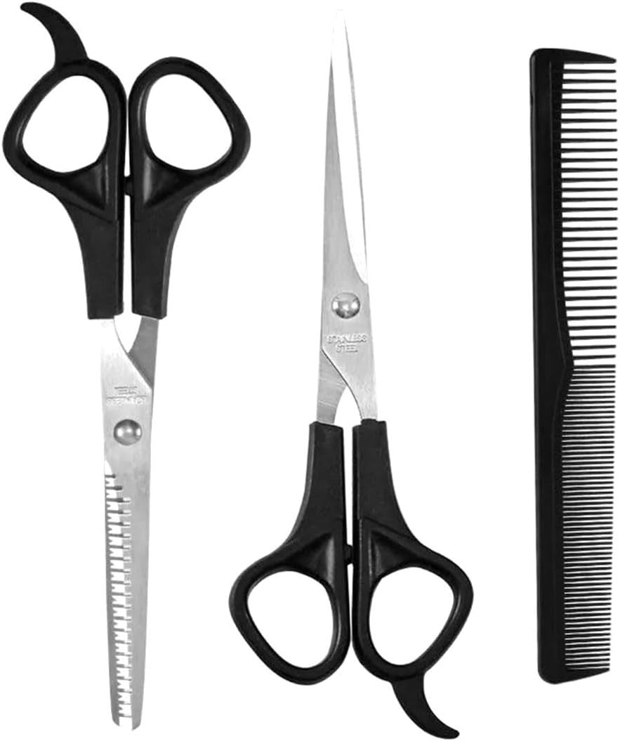 Hair Cutting Scissors Thinning Shears Kit for Salon & Barber Grooming
