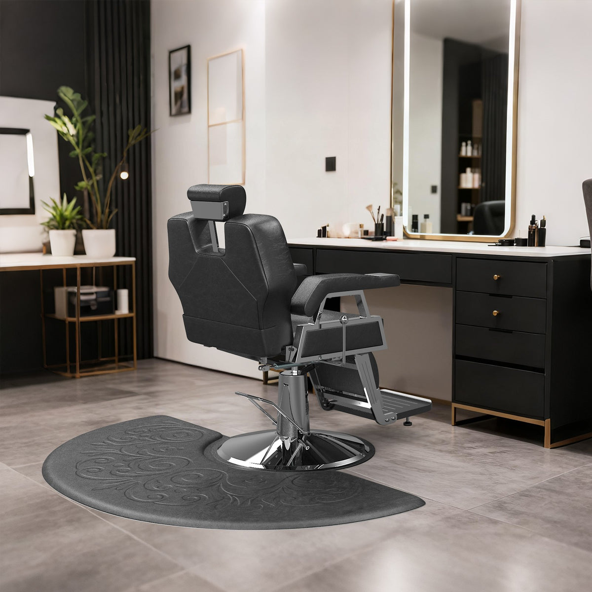 Salon Anti Fatigue Mat 3x5 Ft Non-Slip Floor Mat for Hair Stylists