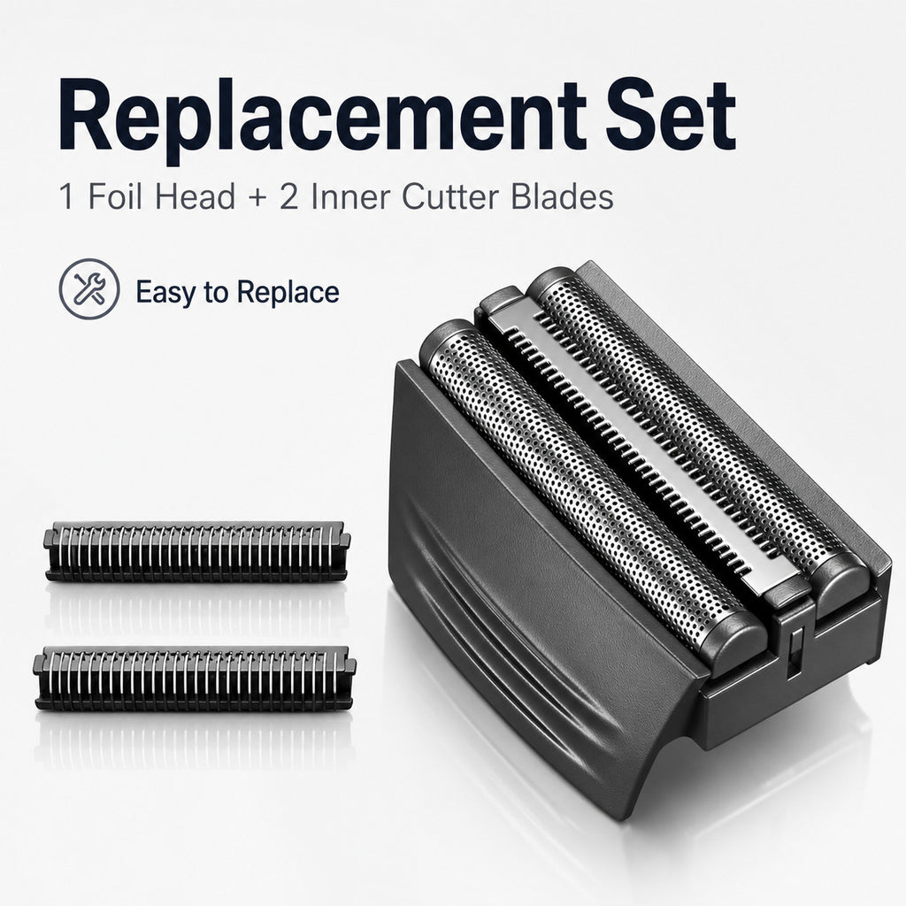 Shaver Replacement Foil and Cutter Blades Set for Remington TITANIUM-X Models