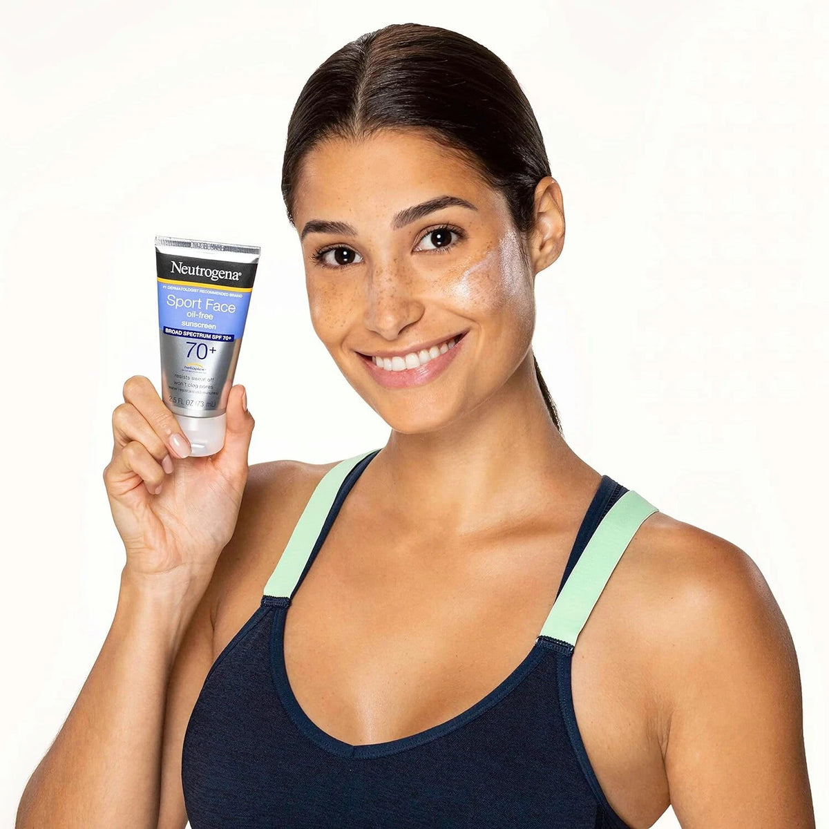 SPF 70+ Broad Spectrum Sunscreen for Face - Water & Sweat Resistant, 2.5 fl oz