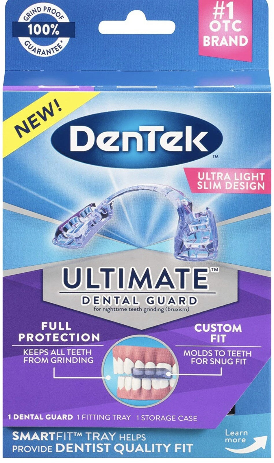 Dental Mouthguard for Full Protection - Custom Fit, 1 Count