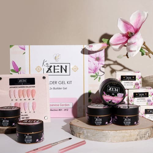 Builder Gel 50ml-1.7oz Jar for Overlays & Extensions – KaZEN (Brand New) Variety Colours